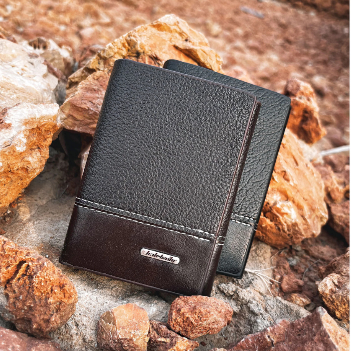 Refined Trifold Wallet Crafted in Soft Leather