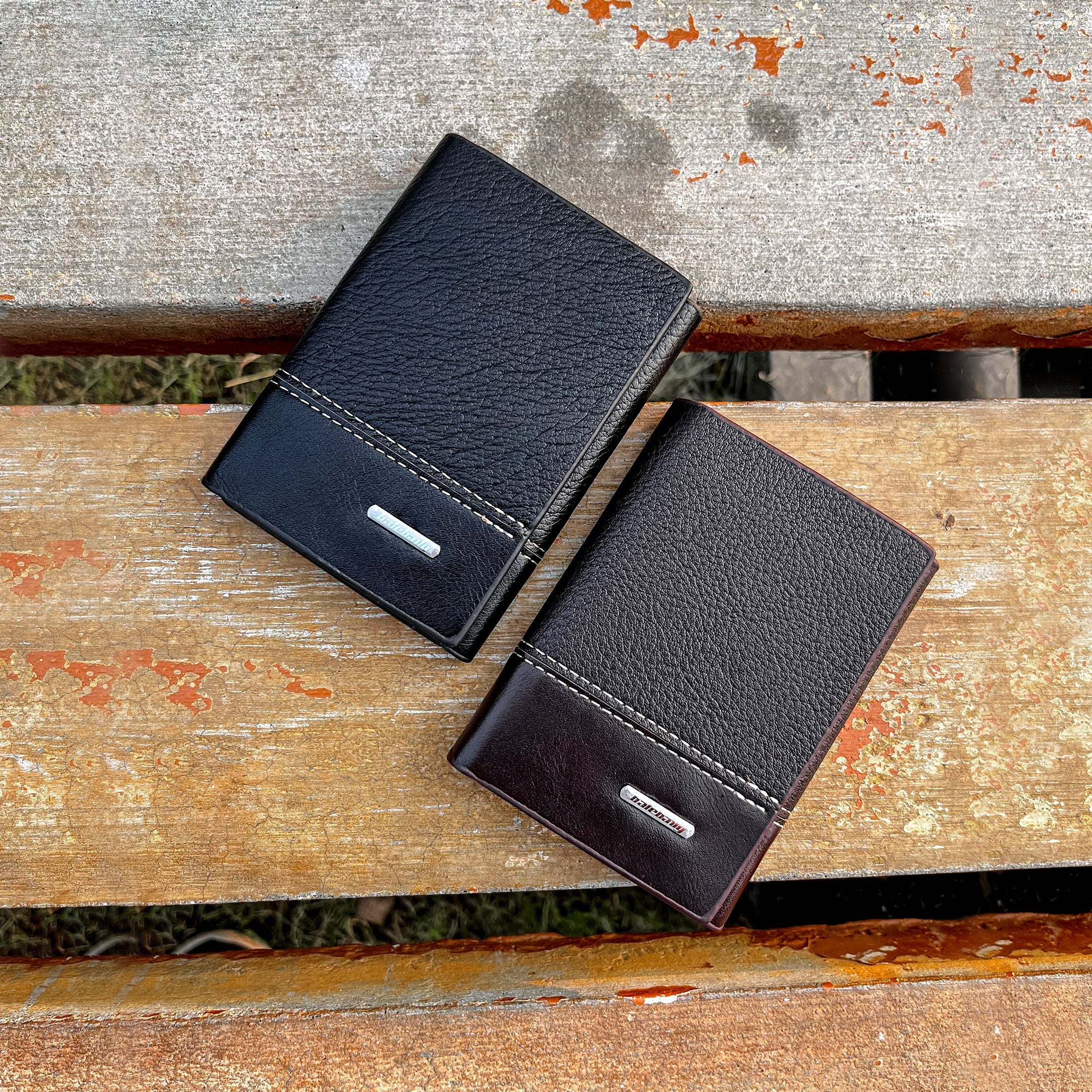 Refined Trifold Wallet Crafted in Soft Leather